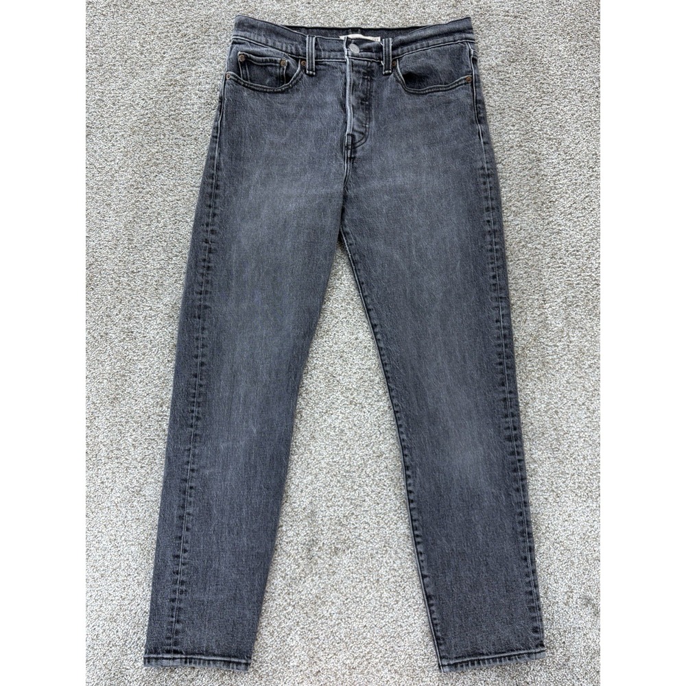 Levis Premium Wedgie Icon Fit Jean Size 27 Gray Better Weathered High Rise Ankle